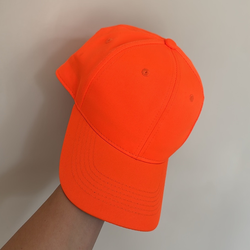 NWOT BRIGHT ORANGE HUNTING OUTDOOR HAT CAP
